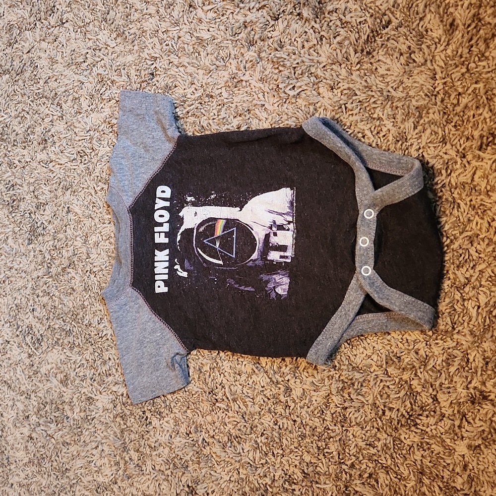 Pink Floyd Rabbin Skins Onesie